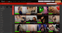 Desktop Screenshot of evilangellive.com